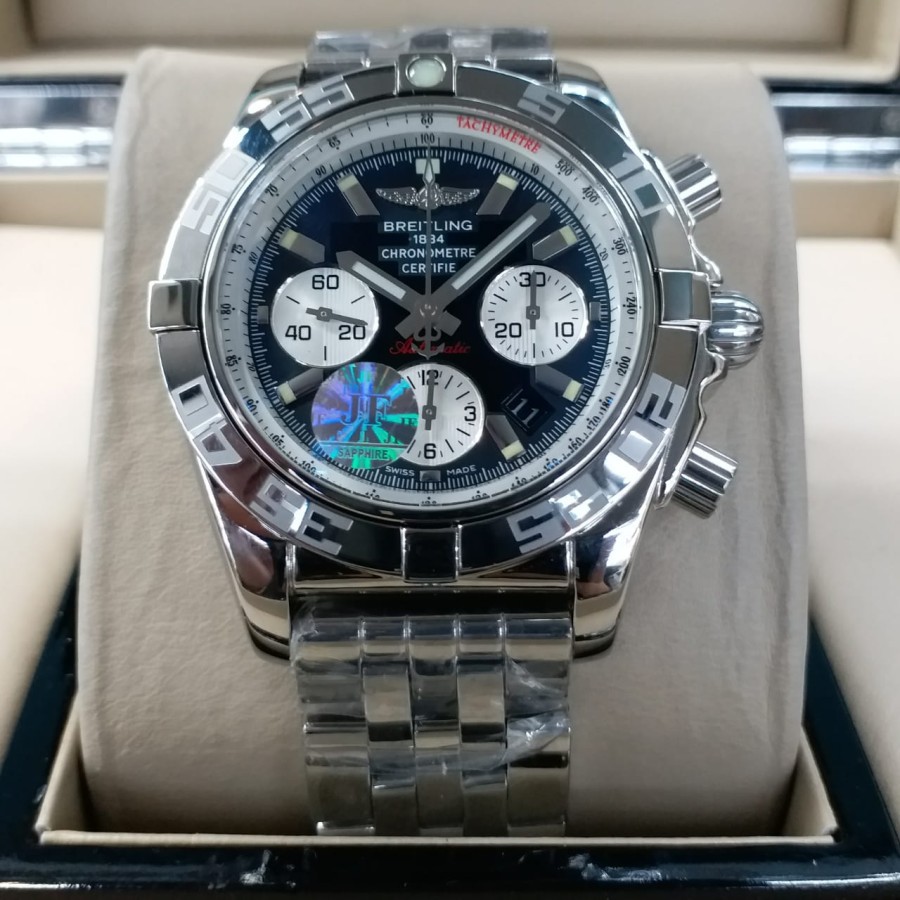Hot Sale Jam Tangan BreitlingChronomat AB0120 GF Swiss Clone 1:1 Black Dial Garansi 1th