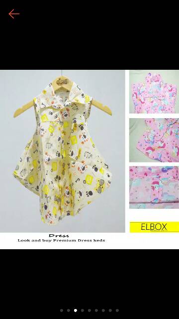 DRESS TUNIK ANAK/ 1-6 THUN / PILIH MOTIF/ RABBANY/ COTTON VELVET DAN SPANDEX
