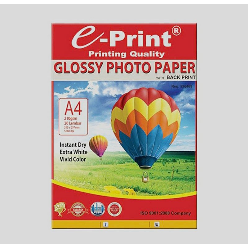 

kertas photo glossy