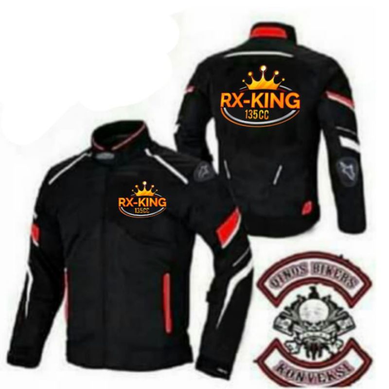 COD JAKET TOURING RX KING FULL SAFETY JAKET RX KING HARIAN PRIA 001