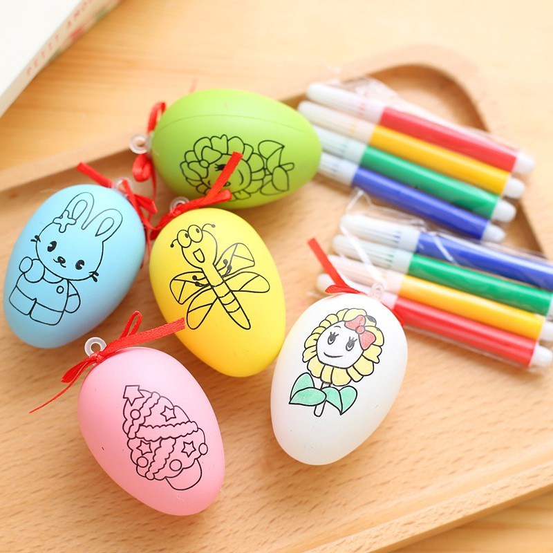 Mainan Anak Coloring Egg Mewarnai Telur Easter Kreatif Edukasi anak