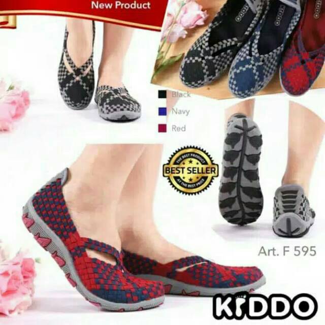 Sepatu Rajut Kiddo 595 Original