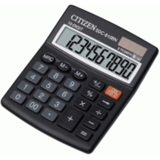 

Calculator Citizen SDC-810BN