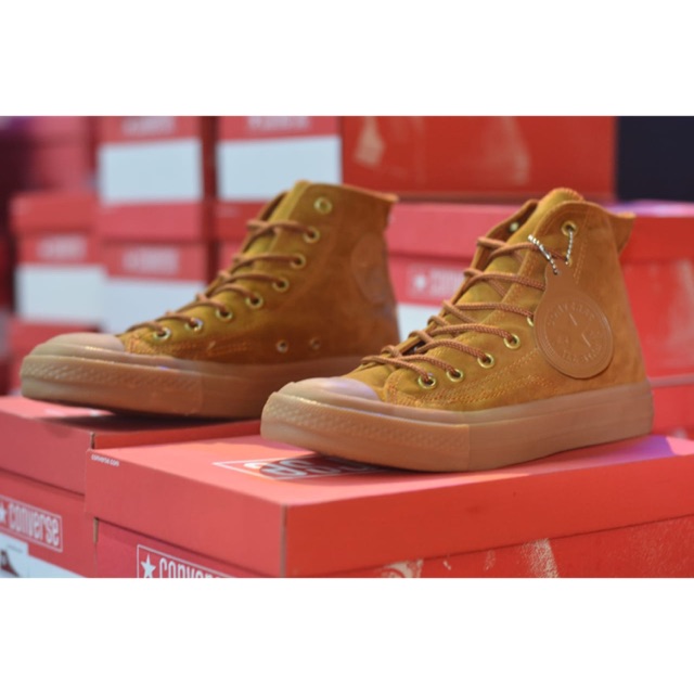 Sepatu Converse 70s High Suede Pack Brown Sneakers Converse 70s Hi