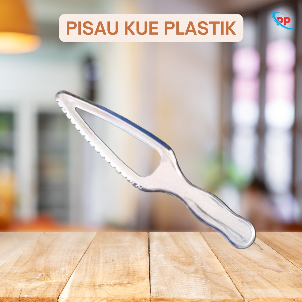 Pisau Plastik Bening Kue Tar/ Kue Ulang Tahun Besar