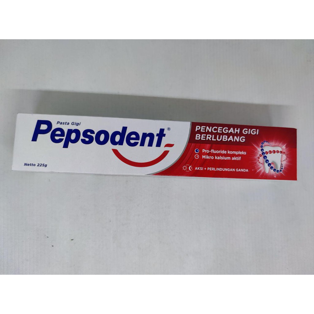 ODOL PASTA GIGI PEPSODENT PENCEGAH GIGI BERLUBANG 225gr