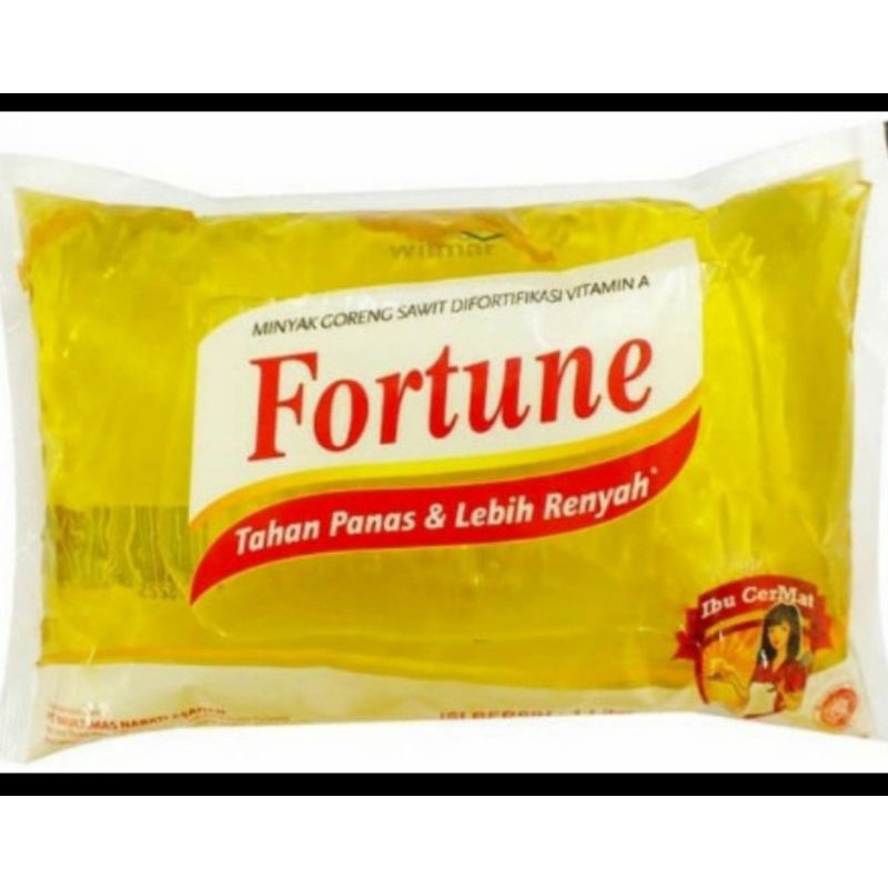 

Minyak Goreng Fortune Bantal 1 liter
