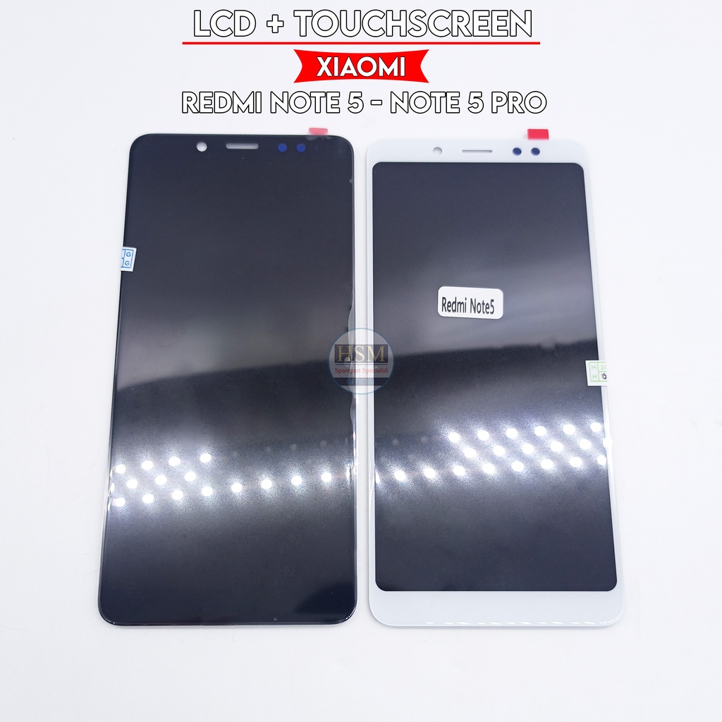 LCD XIAOMI REDMI NOTE 5/REDMI NOTE 5 PRO FULLSET TOUCHSCREEN ORI