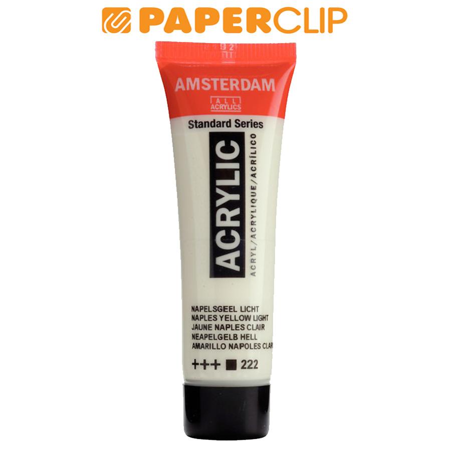 

CAT ACRYLIC AMSTERDAM S1 NAPLES YELLOW LIGHT 17042220AAC 20ML