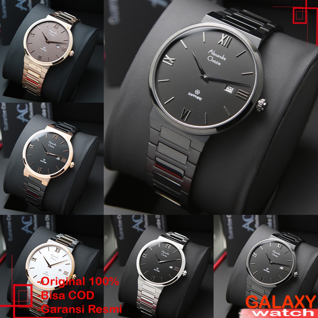ALEXANDRE CHRISTIE PRIA SAPPHIRE ORIGINAL JAM TANGAN ALEXANDRE CHRISTIE PRIA SAPPHIRE JAM ALEXANDRE 