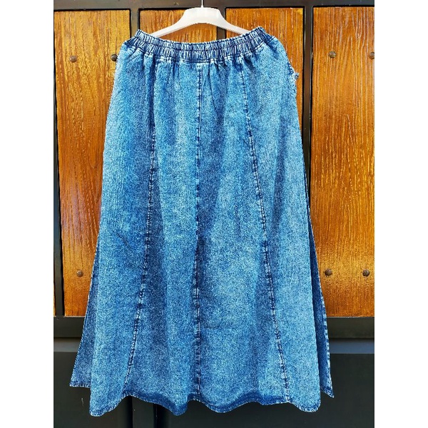 ROK JEANS SUPER JUMBO PANJANG