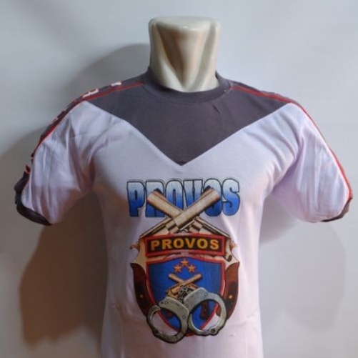 Kaos Kombinasi Provost putih leher V | Kaos dalaman provost putih ALLSIZE | kaos Provost putih