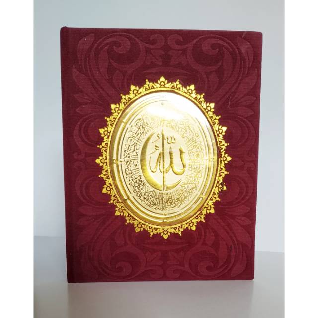 Hard cover yasin bludru punggung standar