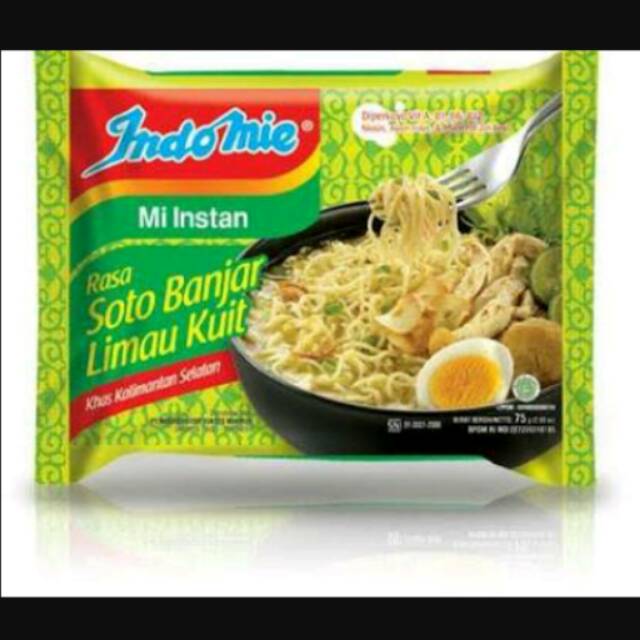 

indomie soto banjar limau kuit