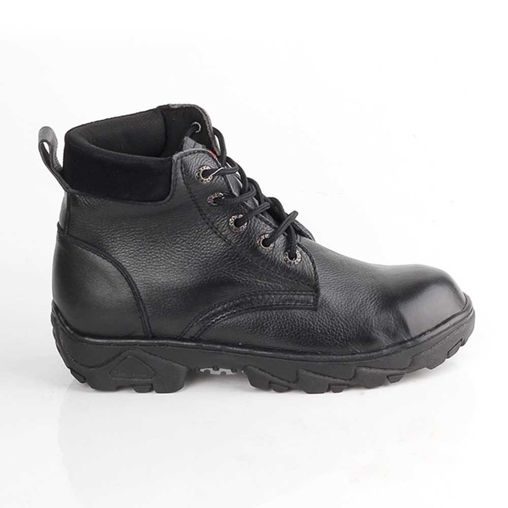 Sepatu Boots Pria Kulit Asli Mendaki Gunung/Hiking/Touring/Safety Blackkelly Original