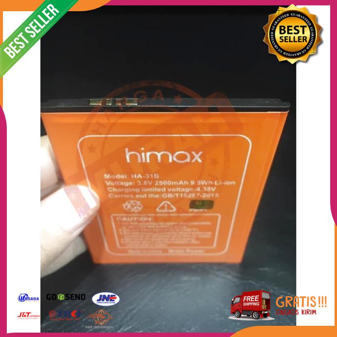 Acc Hp Baterai Himax Polymer X Ha 31B 2500Mah Ori Oem Non Packing