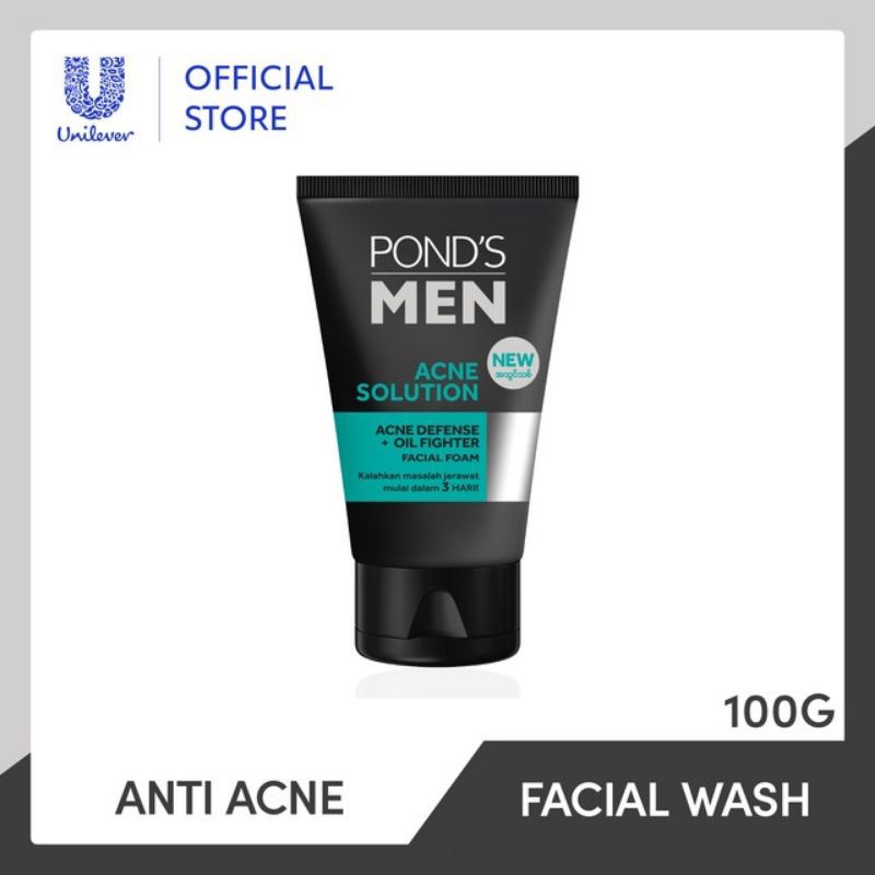 Pond's Men Facial Wash 100gr &amp; 50gr