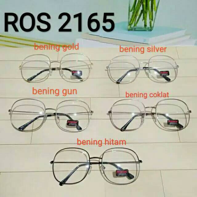 Kacamata Wanita Oval Bulat Besar yoi 1005 cl.