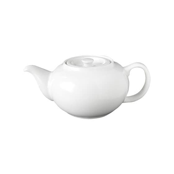 Teko Chinese Teapot - Teko Keramik Putih Utk Chinese Tea 1000ml