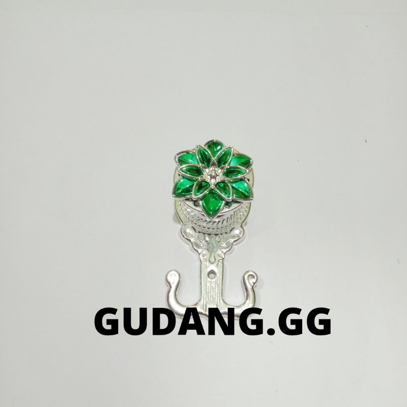 HOOK /CANTOLAN/PENGAIT GORDEN TERATAI BASE SILVER ( TERMURAH) HRG PER BIJI