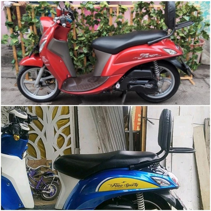 Sandaran jok Fino 110 125 Sandaran jok yamaha fino