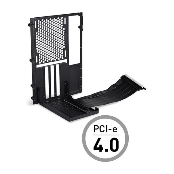 LIAN LI O11DMINI-1X.40 BLACK (FOR LIAN LI O11 DYNAMIC MINI) Premium PCI-E x16 4.0 Extender Riser Cab