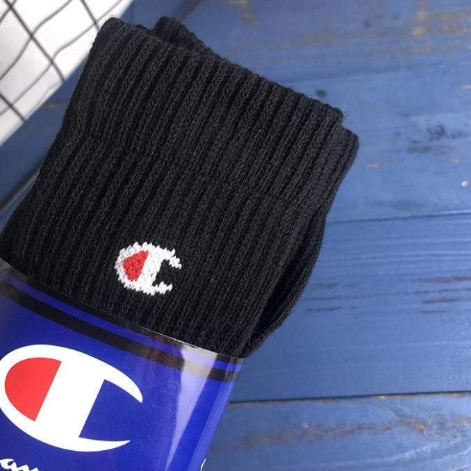 ♠ CP005 Kaos Kaki Panjang Champion Original Socks Olahraga ♝