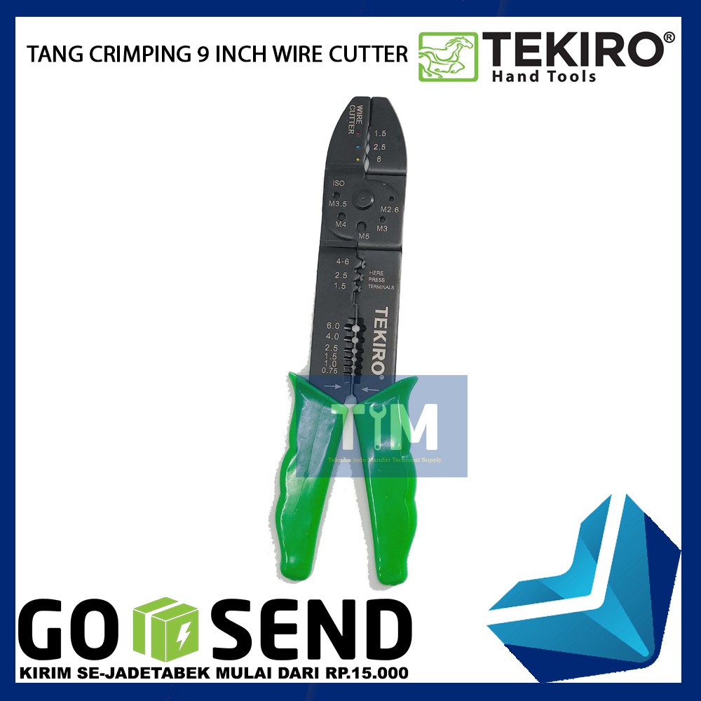 TEKIRO Tang Crimping 9 INCH / Tang Skun 9&quot;