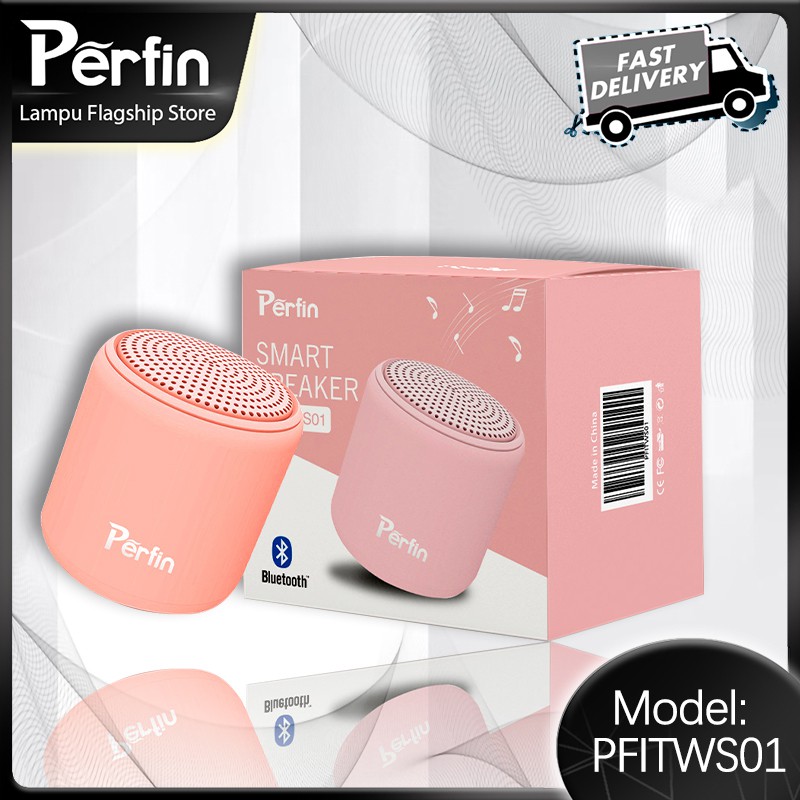 Perfin PFITWS01 Speaker Bluetooth Portable Stereo TWS Wireless Speaker Bluetooth Bass