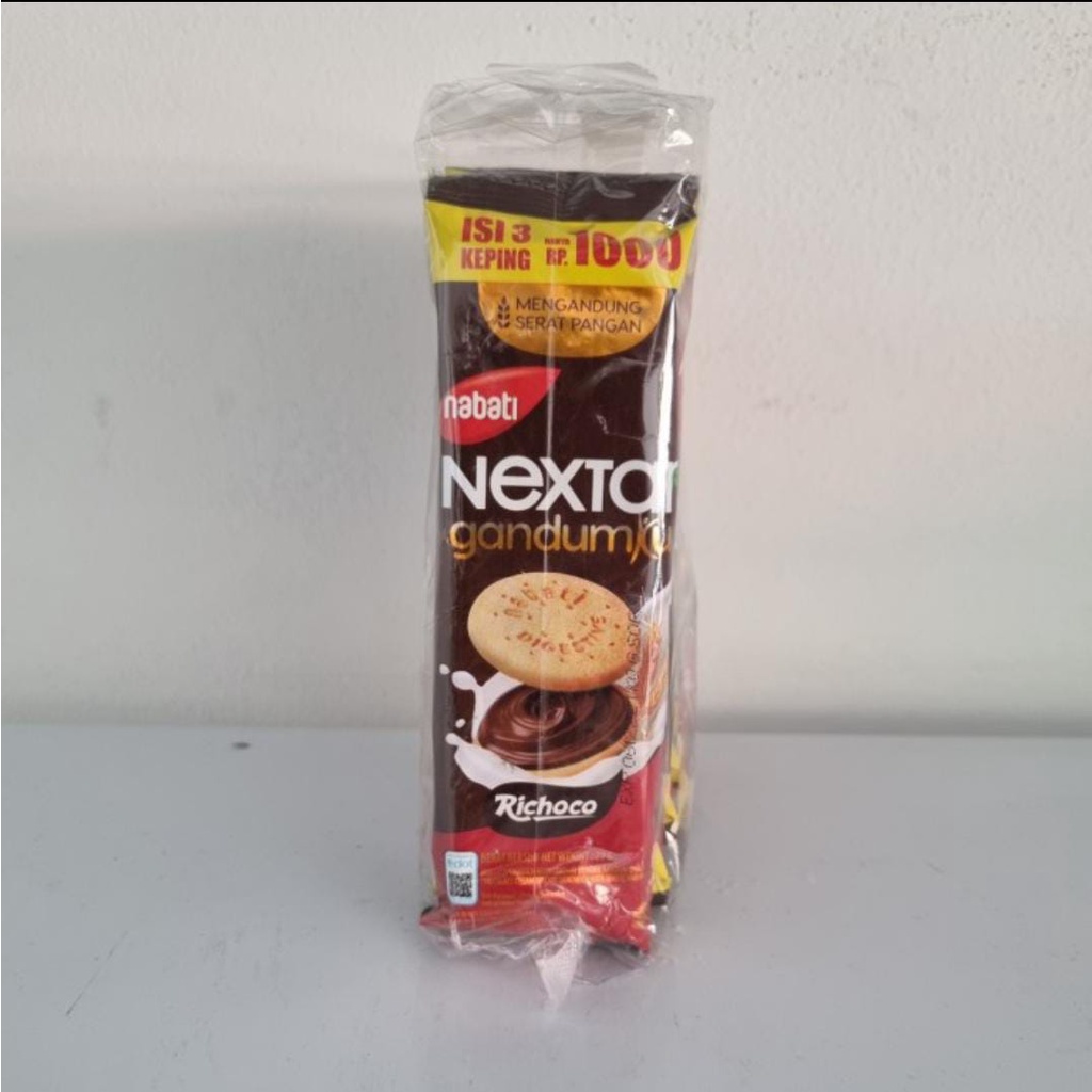 Nabati nextar gandumku coklat @ 22 gr isi 10 pcs (bungkus)