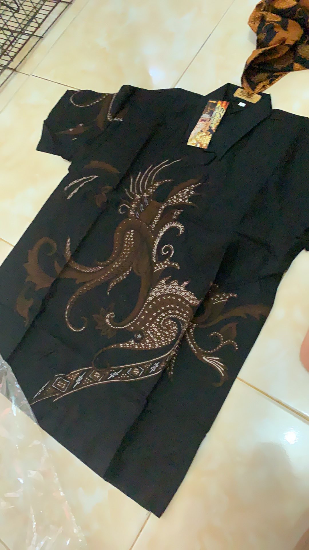 New Arrival Distro Batik Pria Bordir Sogan Hrb026 Batikaf Notoarto Batik Ipnu-ippnu Hem Pria Bel