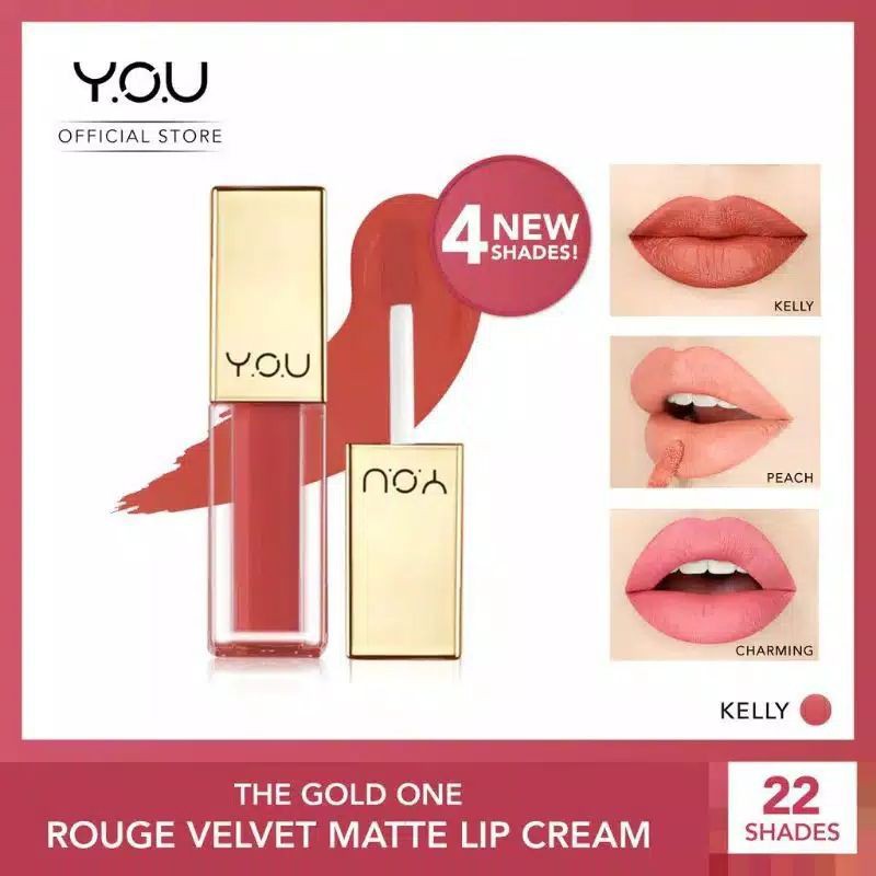 YOU ROUGE VELVET LIP CREAM MATTE