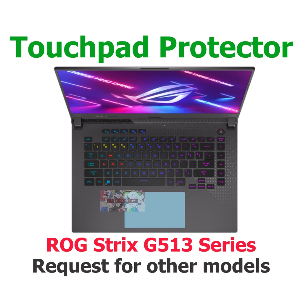 Touchpad Trackpad Protector Asus ROG Strix G513 Series