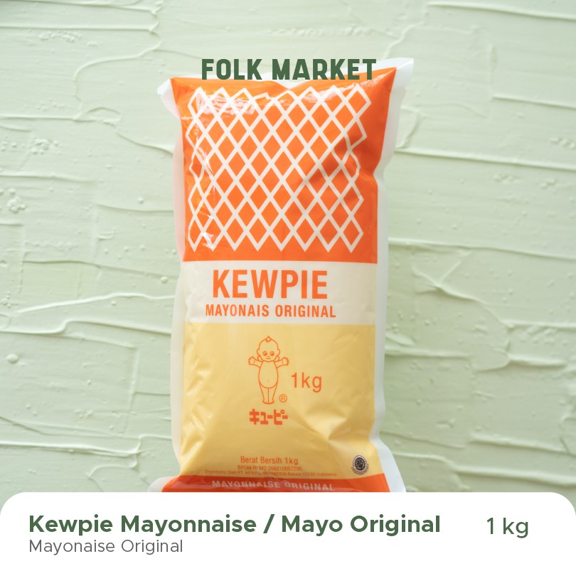 

KEWPIE Mayonnaise Original 1 kg | Mayo Mayonaise Mayonais