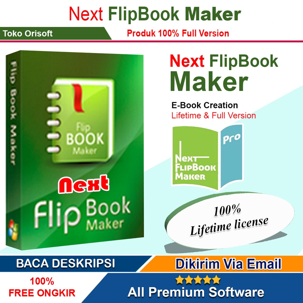 Next FlipBook Maker Pro 2.7.5 Terbaru 2022 + Video Instalasi
