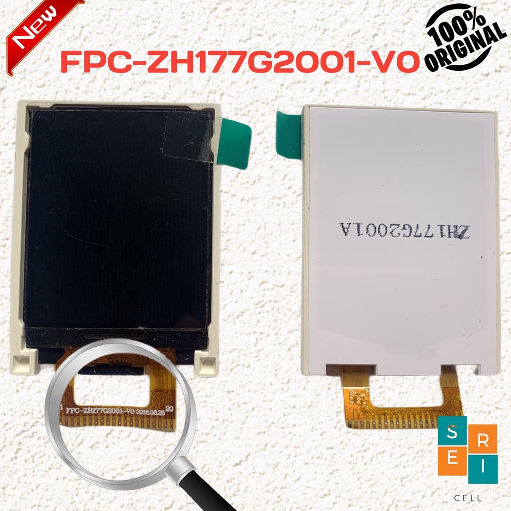 LCD 1.77 inch TFT HP Tombol Pin 20, LCD Candybar PIN 20, LCD Cina Pin 20 Kondisi Baru (LCD Tombol MI