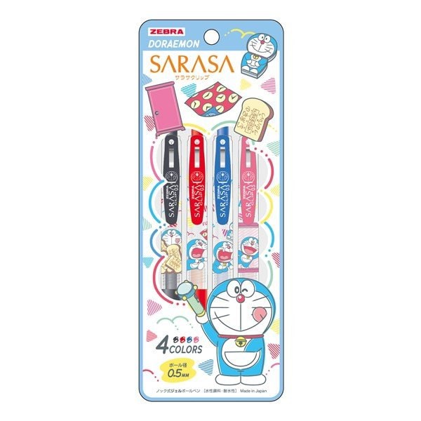 

Sarasa Doraemon Set 4