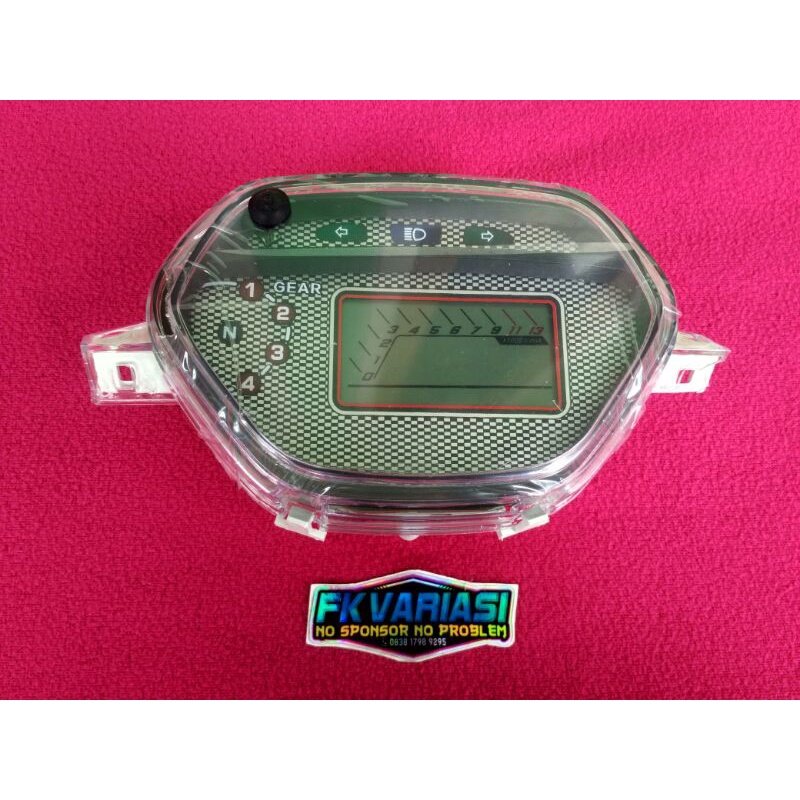 speedometer spidometer speedo digital wave supra 100