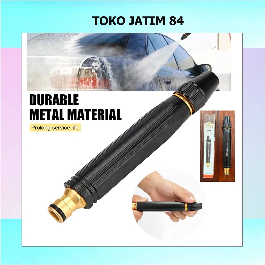 Semprotan Air Kuningan Semprotan Air Semprotan Air Cuci Motor Mobil Taman NEW UPGRADE Hose Nozzle