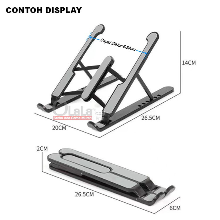 STAND HOLDER LIPAT LAPTOP OLL-1140/1141