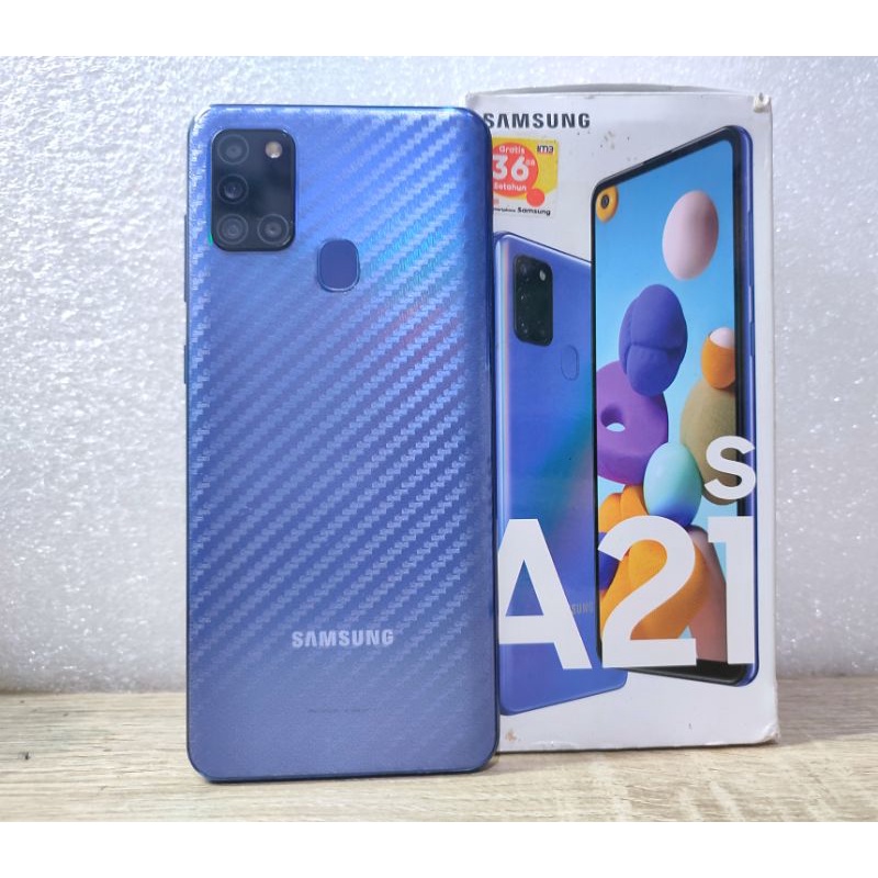 Samsung A21S Ram 3GB Rom 32GB second fullset
