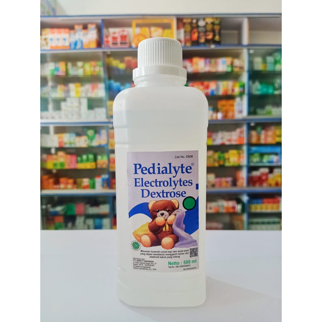 Pedialyte Cairan Elektrolit Pencegah Dehidrasi Saat Diare dan Muntah isi 500 ml