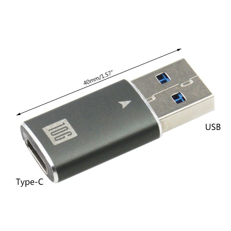 Cre Adapter Konektor Extender Usb-C Female Ke Usb Male Gen 2 10gbps