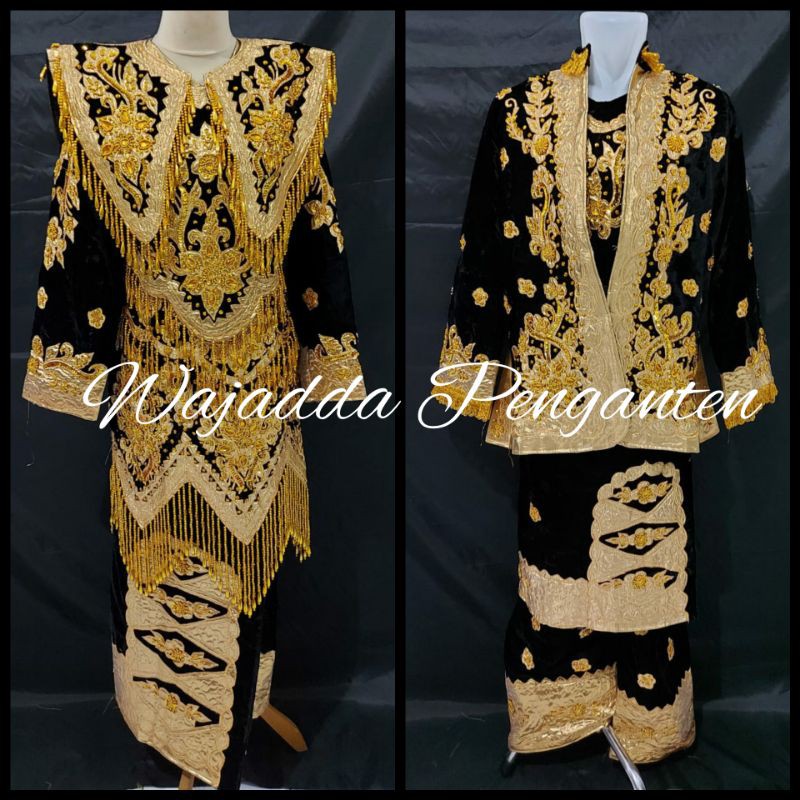 BAJU PENGANTEN MINANG HITAM
