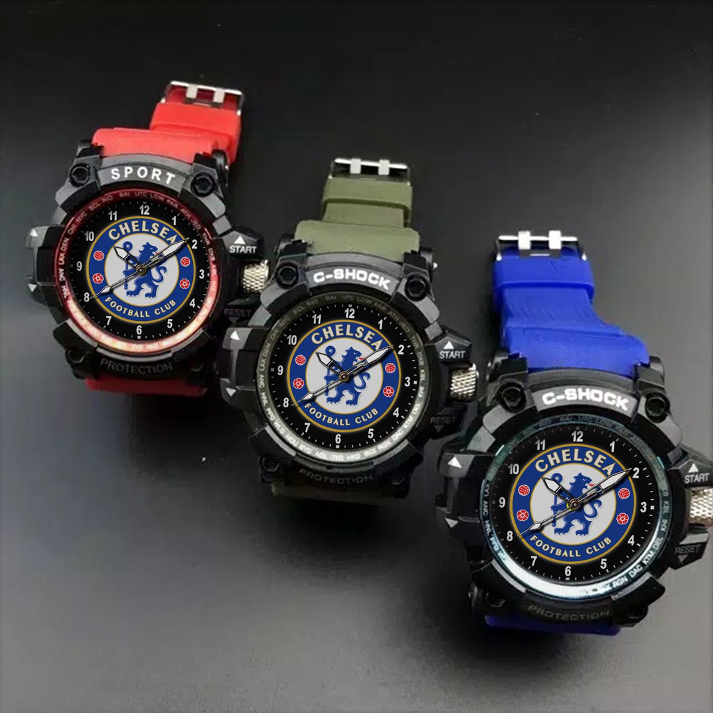 (EXCLUSIVE) JAM TANGAN CHELSEA 2 (STRAP WARNA)