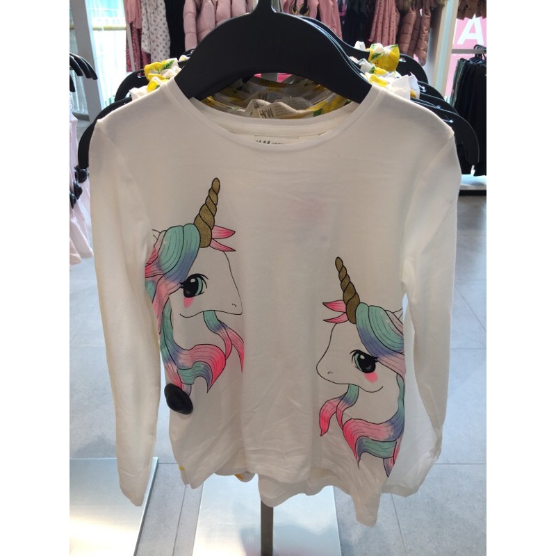JASTIP KAOS LENGAN PANJANG UNICORN ANAK HNM SALE