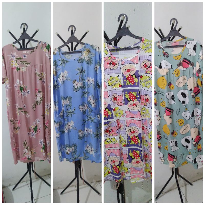 Baju bobo gemoy Pokemon Pikachu bunga