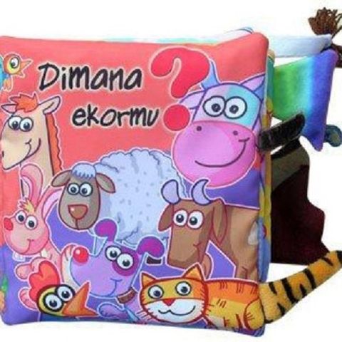 Buku Bantal / Softbook : Dimana Ekormu?