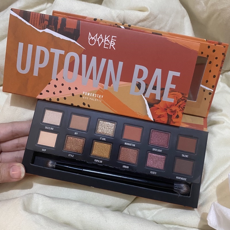 MAKE OVER Uptown Bae Eyeshadow Palette Preloved