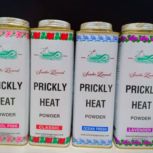 Bedak Ular Snake Brand Prickly Heat Powder 300g Besar Bedak Gatal Biang Keringat Shopee Indonesia